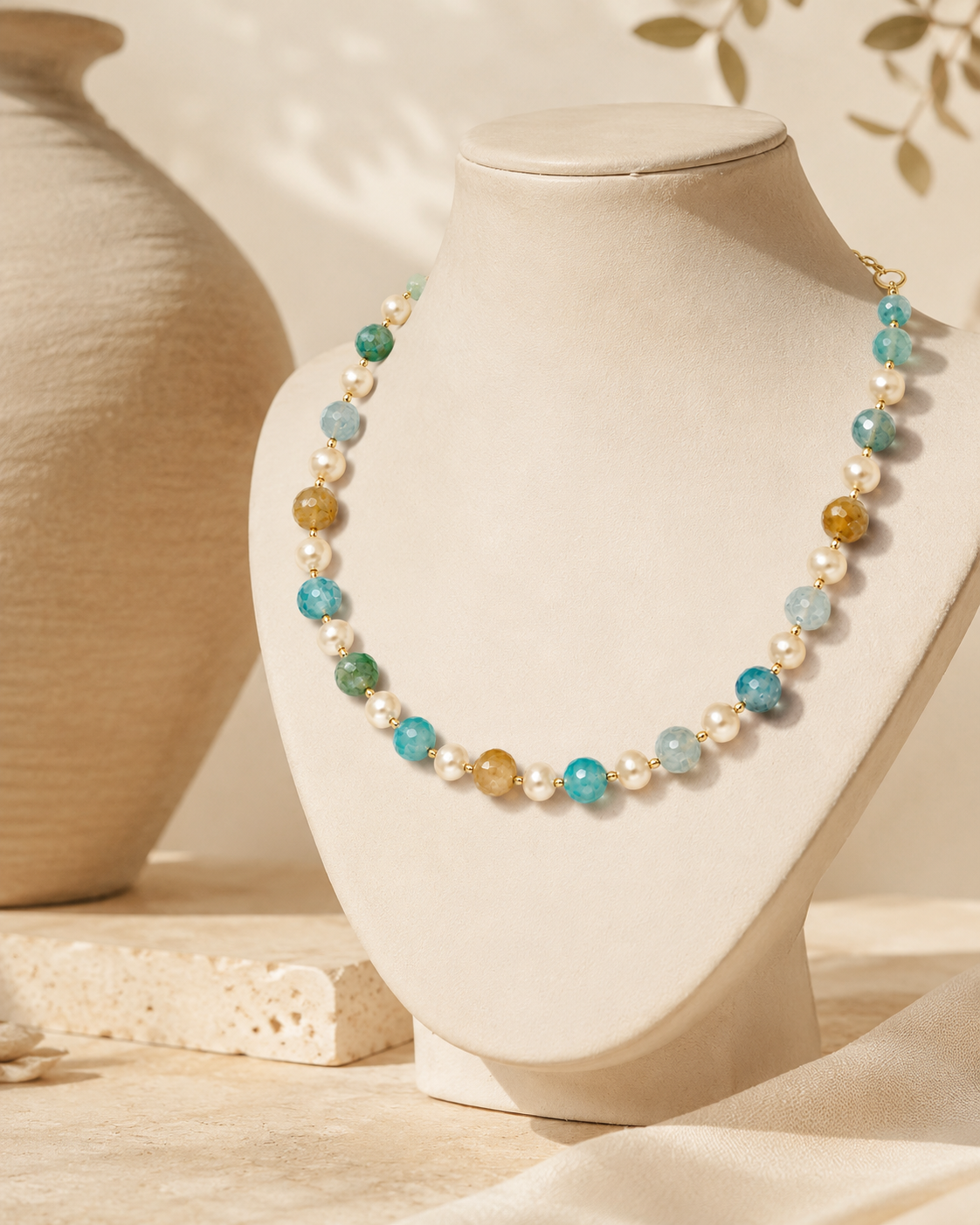 Handcrafted Natural Stone Necklaces