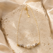 Earth Script Dragon Vein Agate Mini Necklace – view 2 | Pathrohi